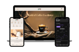 Globus Gro integrated business solutions dashboard displayed on laptop and mobile